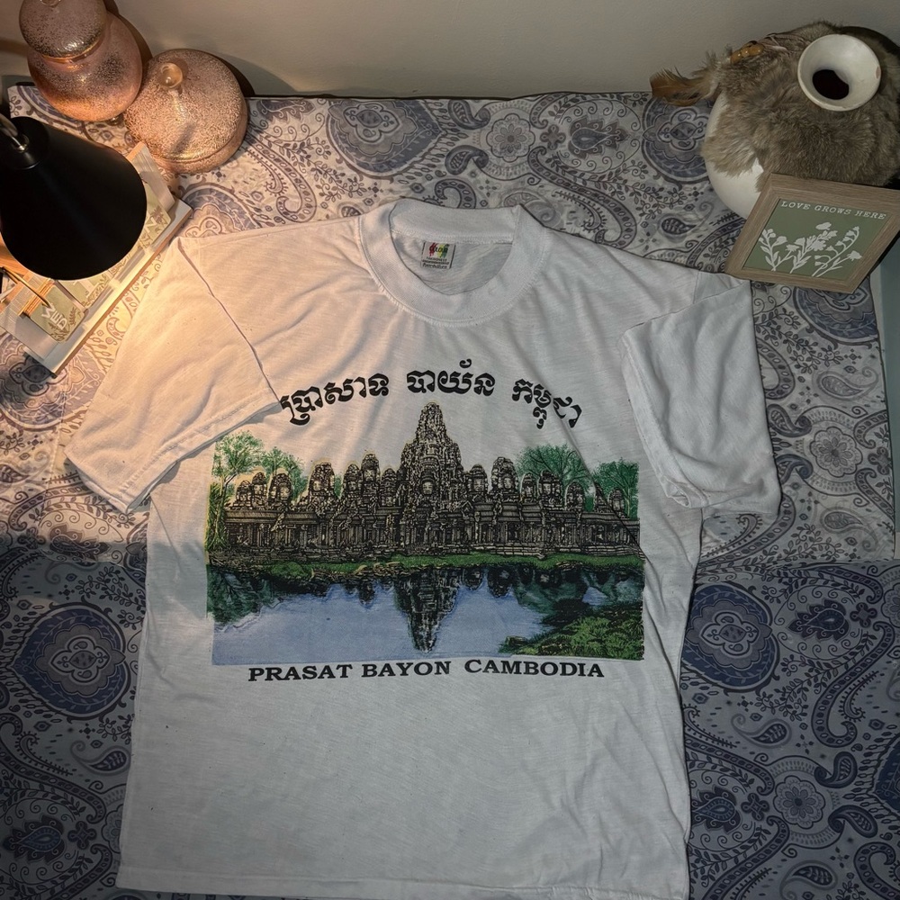 Cambodia Heritage White T-Shirt